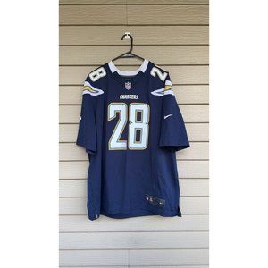 Melvin Gordon San Diego Los Angeles Chargers  Navy Nike NFL Jersey